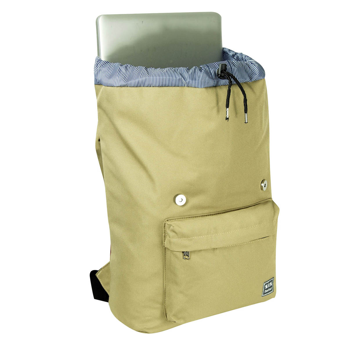 Foto 6 pulgar | Mochila Dasfour Kaki Tela Poliester 600d Modelo 7001403 48x32x16 Cm