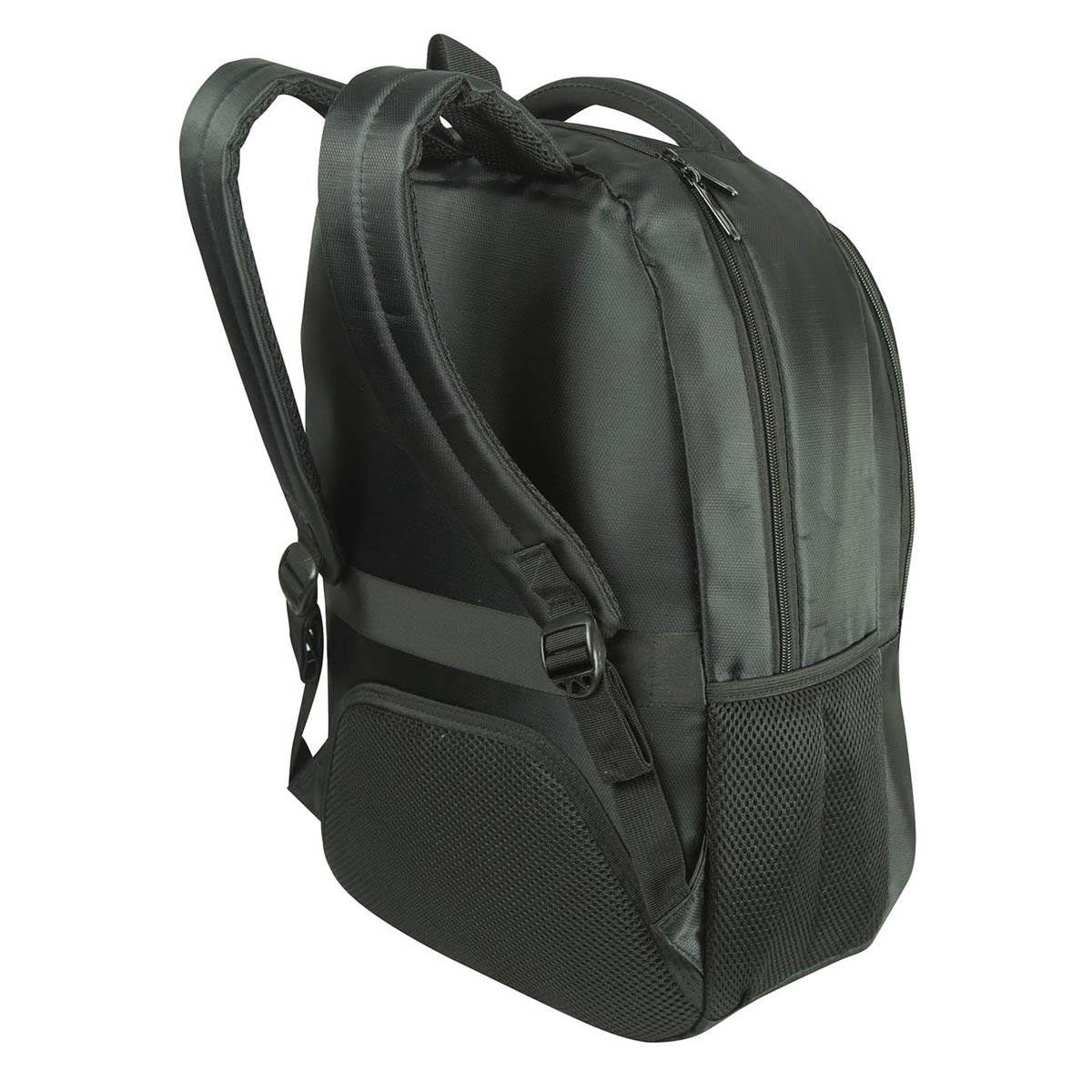 Foto 5 pulgar | Mochila Gomadi Negra Tela Poliester 600d Modelo 7051102 47x33x19 Cm