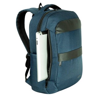 Foto 6 | Mochila Gomadi Azul Negro Tela Poliester 600d Modelo 7034505 45x33x15 Cm