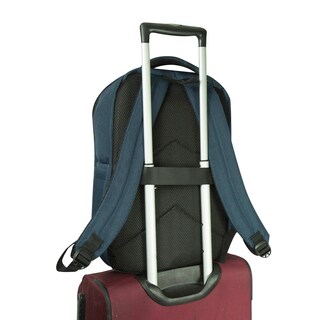 Foto 8 | Mochila Gomadi Azul Negro Tela Poliester 600d Modelo 7034505 45x33x15 Cm
