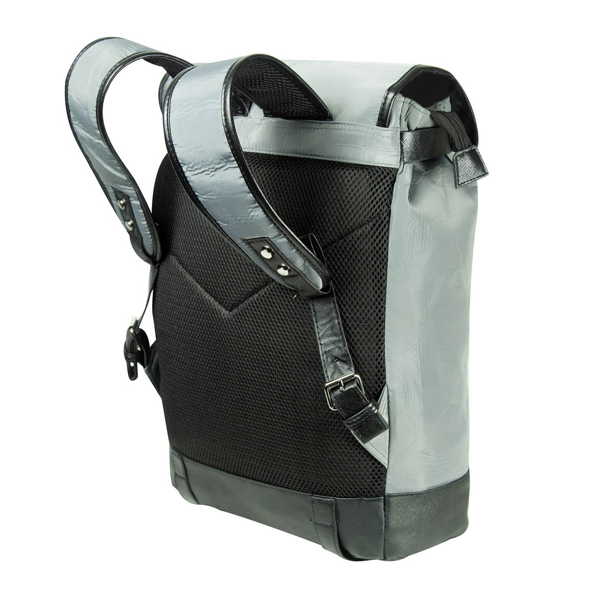 Foto 5 pulgar | Mochila Gomadi Gris Tela Poliester 600d Modelo 7077706 45x33x17 Cm