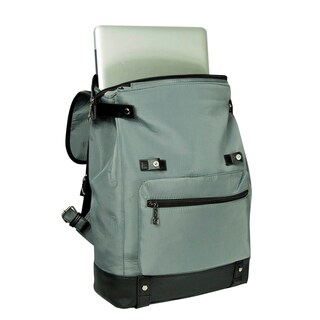 Foto 5 | Mochila Gomadi Gris Tela Poliester 600d Modelo 7077706 45x33x17 Cm