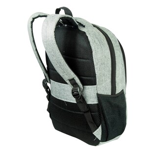 Foto 4 | Mochila Gomadi Gris Negro Tela Poliester 600d Modelo 70201 45x32x17 Cm