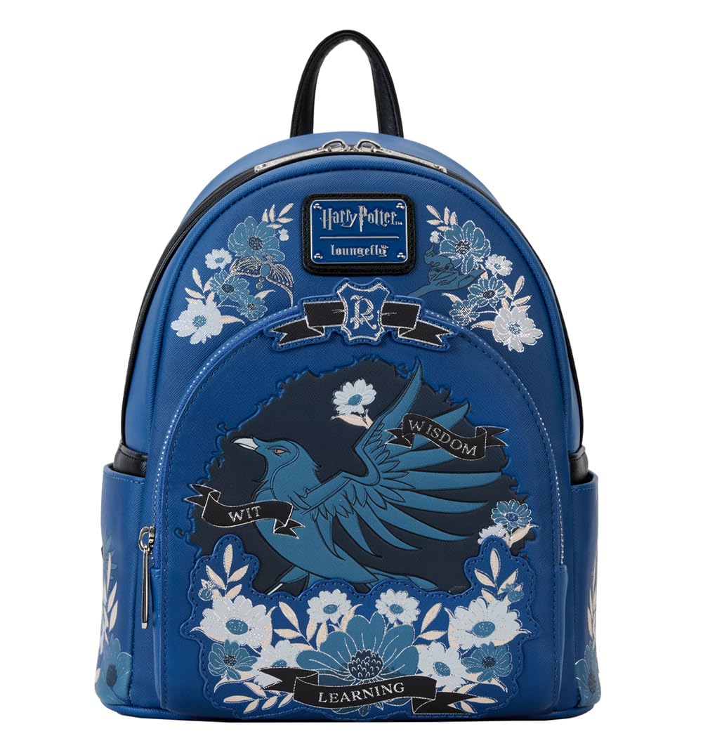 Foto 1 | Minimochila Loungefly Harry Potter Ravenclaw House Floral - Venta Internacional.