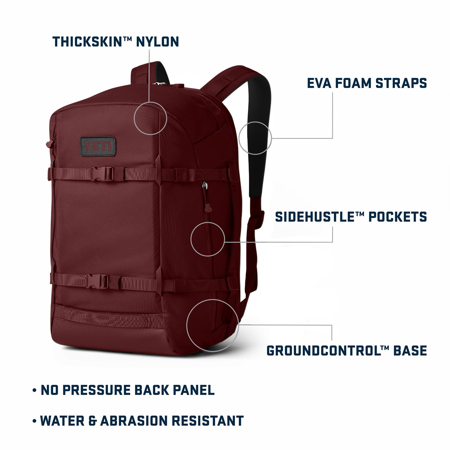 Foto 3 pulgar | Mochila Yeti Crossroads 35l Wild Vine Red - Venta Internacional.