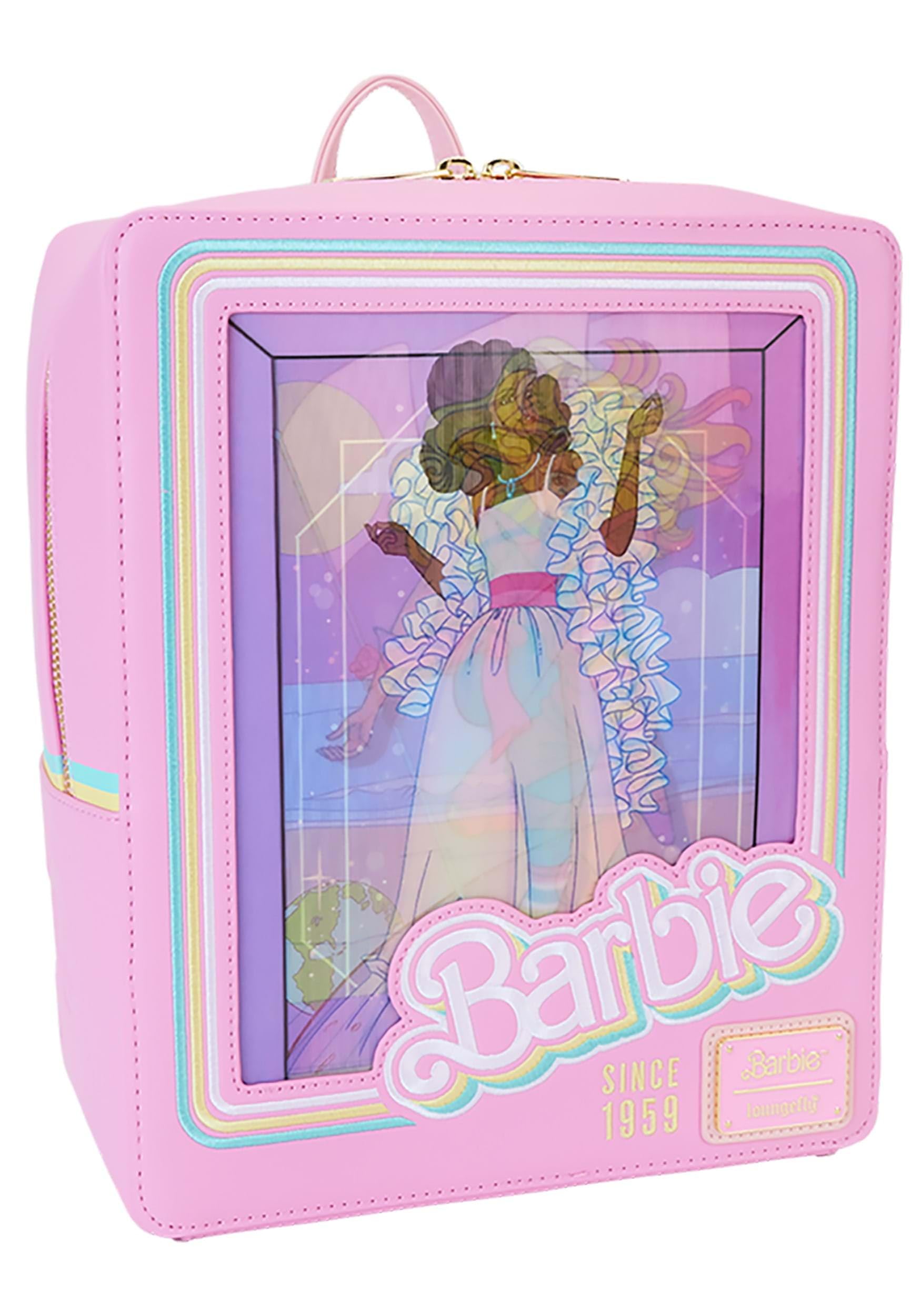 Foto 3 pulgar | Minimochila Loungefly Barbie Para Muñecas Del 65 Aniversario - Venta Internacional.
