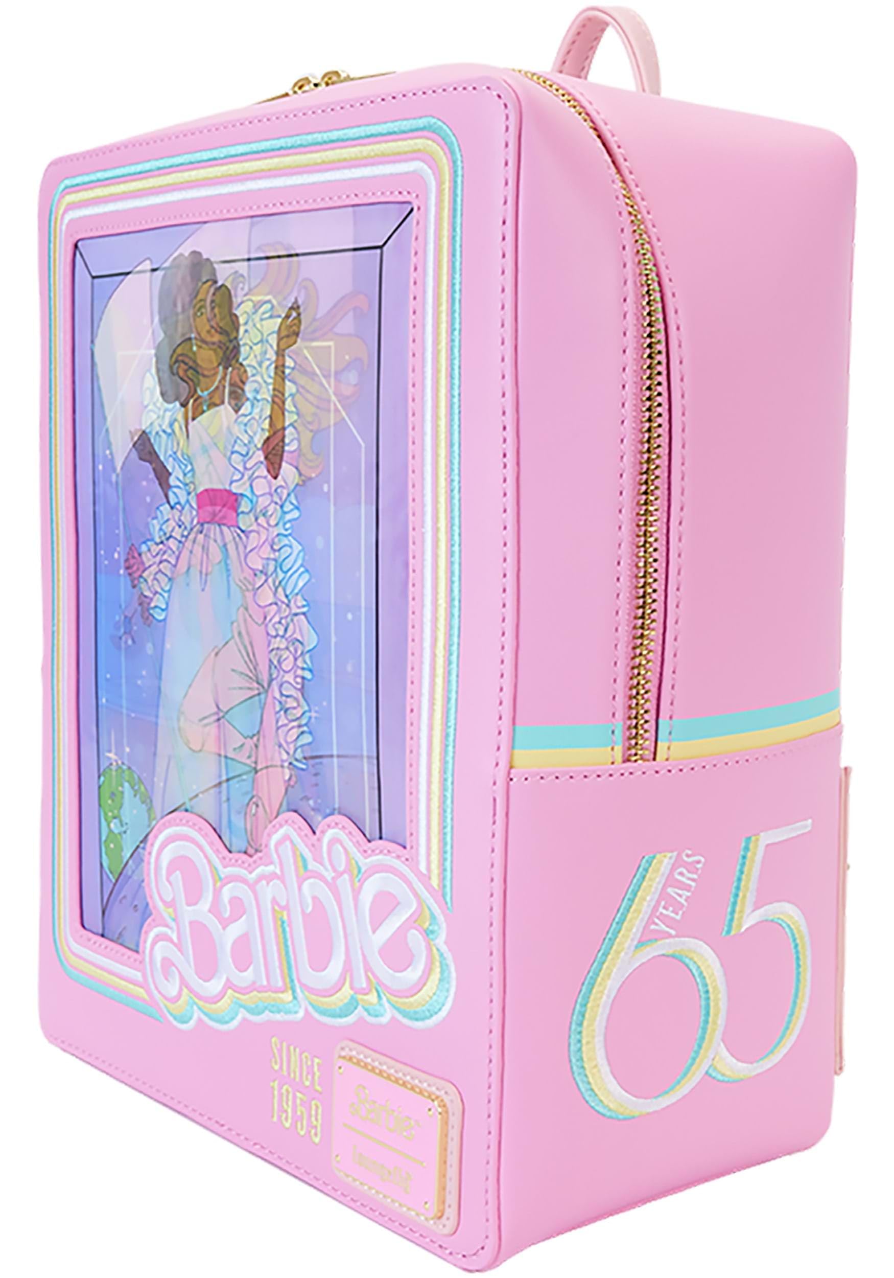 Foto 6 pulgar | Minimochila Loungefly Barbie Para Muñecas Del 65 Aniversario - Venta Internacional.