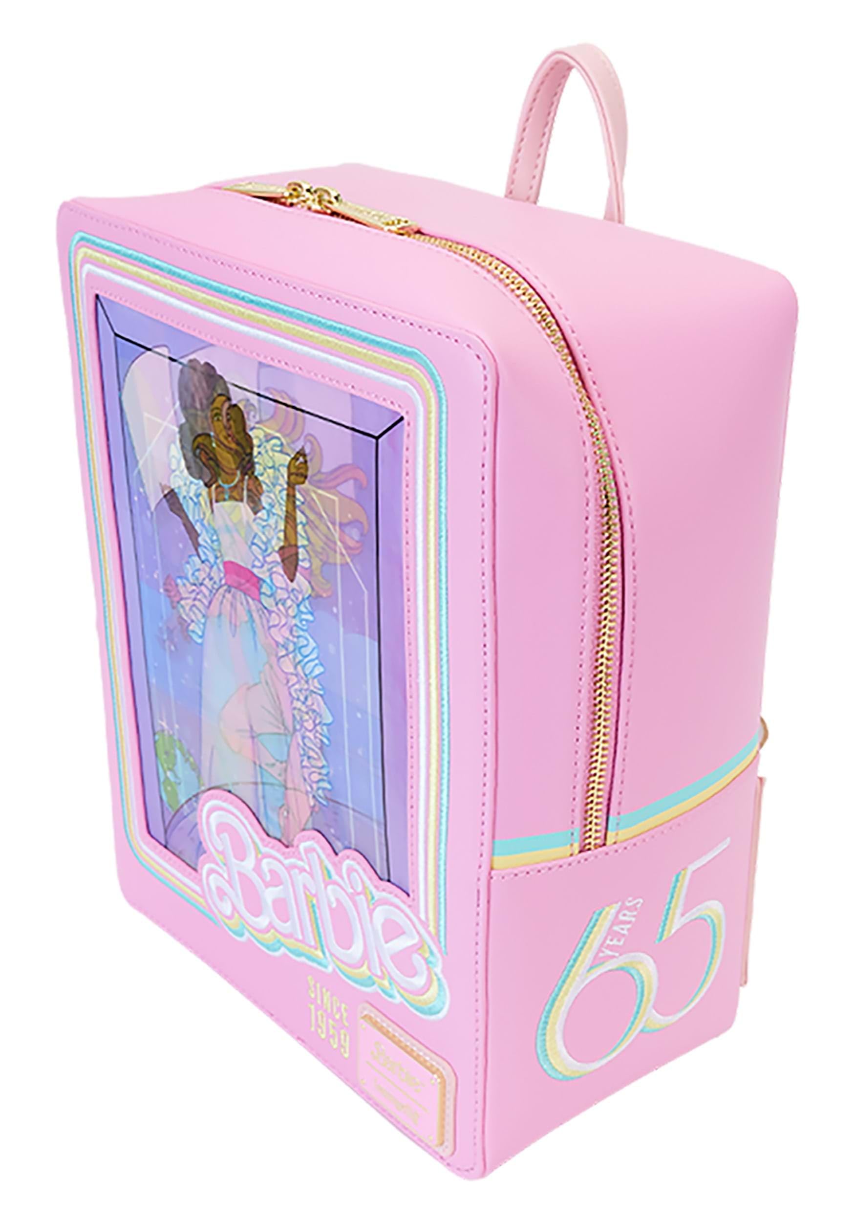 Foto 7 pulgar | Minimochila Loungefly Barbie Para Muñecas Del 65 Aniversario - Venta Internacional.