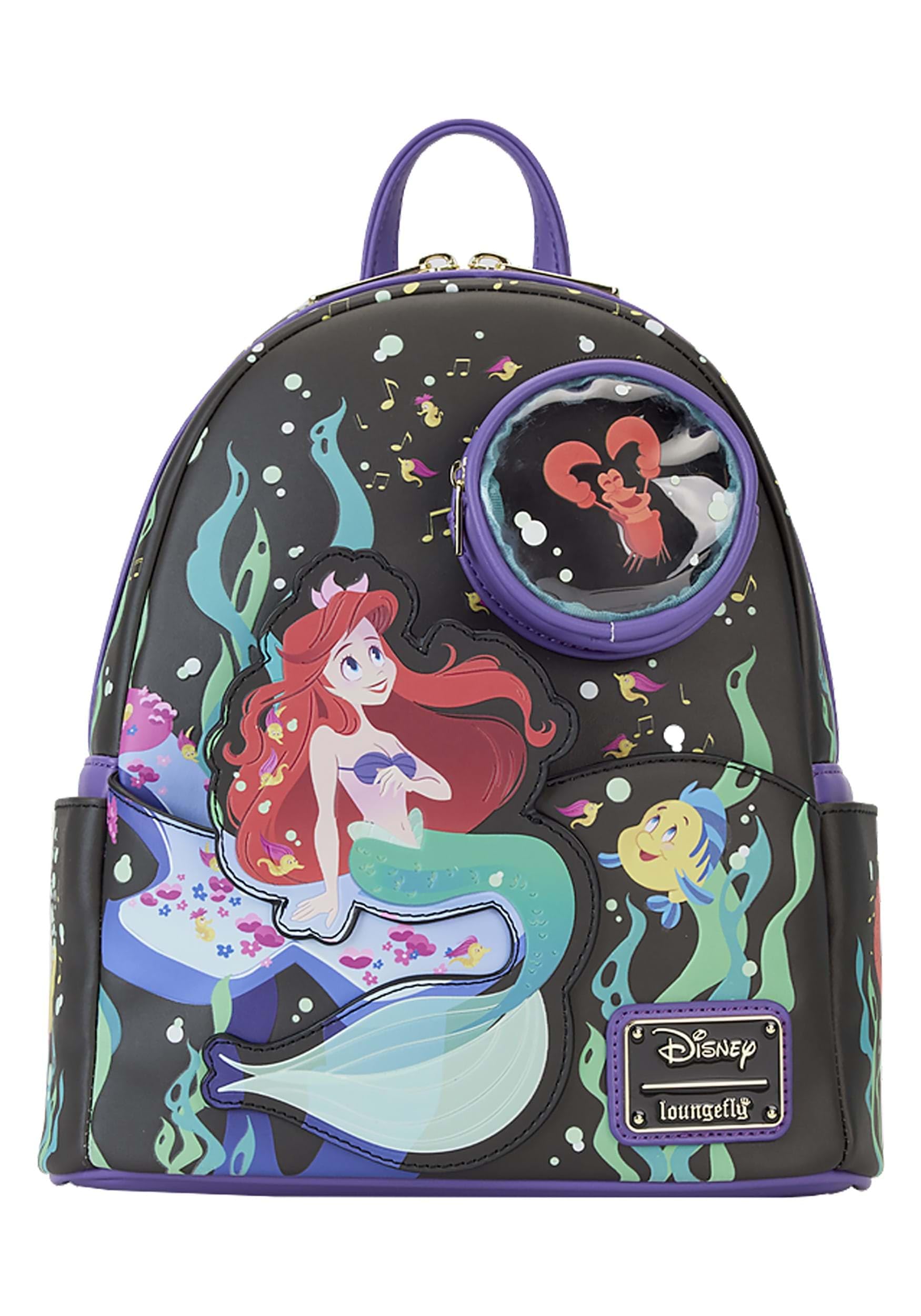 Foto 2 pulgar | Mochila Loungefly Disney El 35 Aniversario De La Sirenita - Venta Internacional.