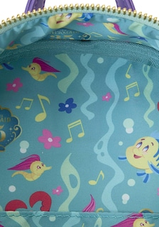 Foto 5 | Mochila Loungefly Disney El 35 Aniversario De La Sirenita - Venta Internacional.