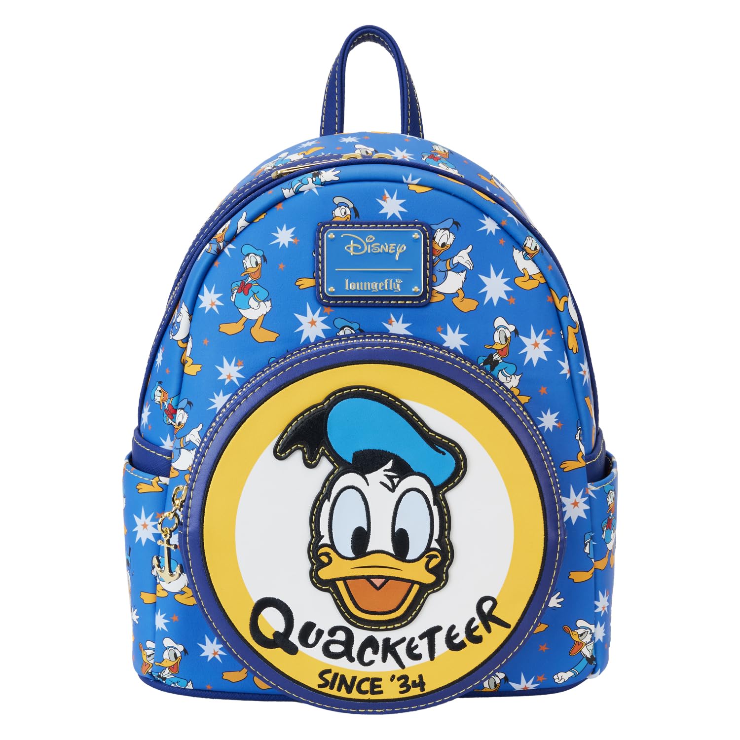 Foto 2 pulgar | Minimochila Loungefly Disney Donald Duck 90 Aniversario - Venta Internacional.