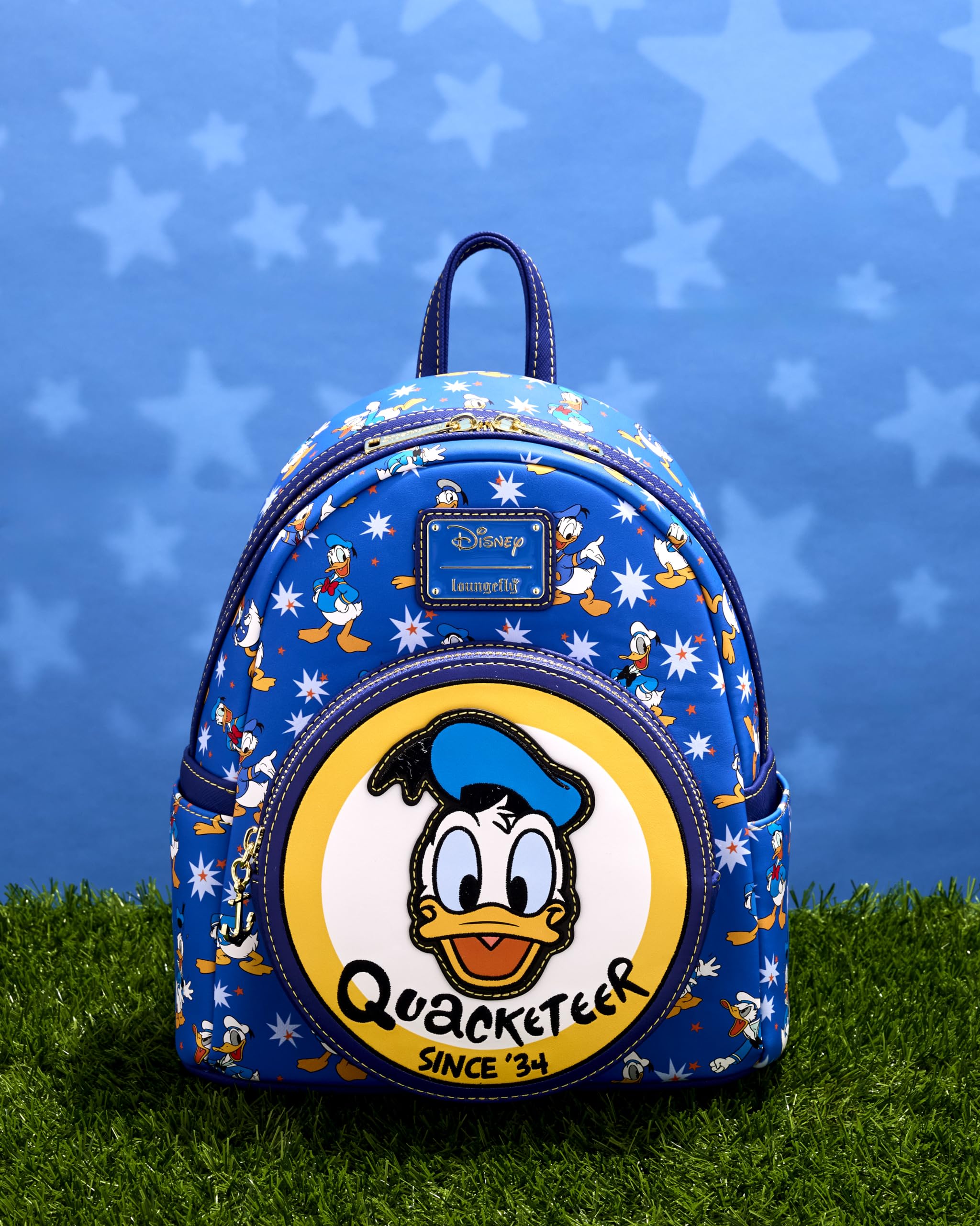 Foto 5 pulgar | Minimochila Loungefly Disney Donald Duck 90 Aniversario - Venta Internacional.