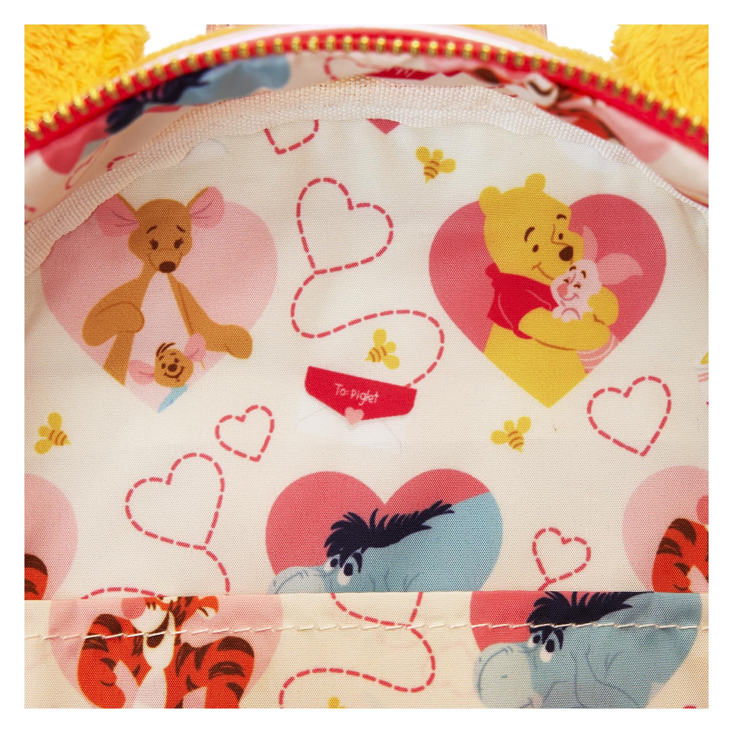 Foto 6 pulgar | Minimochila Loungefly Disney Love Letter De Winnie The Pooh - Venta Internacional.