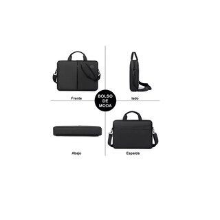 Foto 3 | Maletín para Laptop 15.6" Belug color Negro