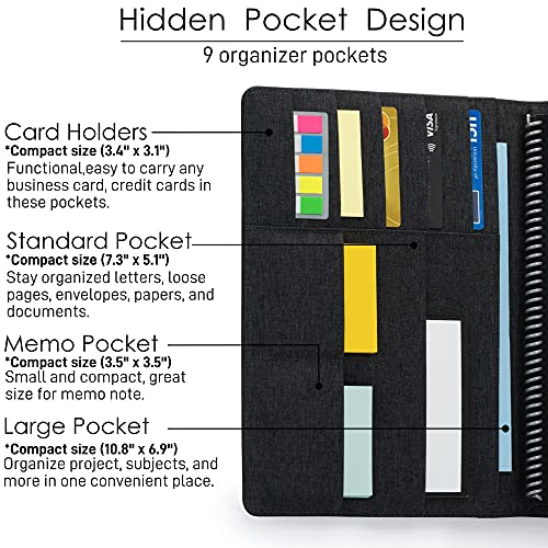 Foto 5 pulgar | Venta Internacional- Cubierta Folio Kaitiaki Compatible con Rocketbook Fusion Panda Everlast Tela Impermeable