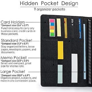 Foto 4 | Venta Internacional- Cubierta Folio Kaitiaki Compatible con Rocketbook Fusion Panda Everlast Tela Impermeable