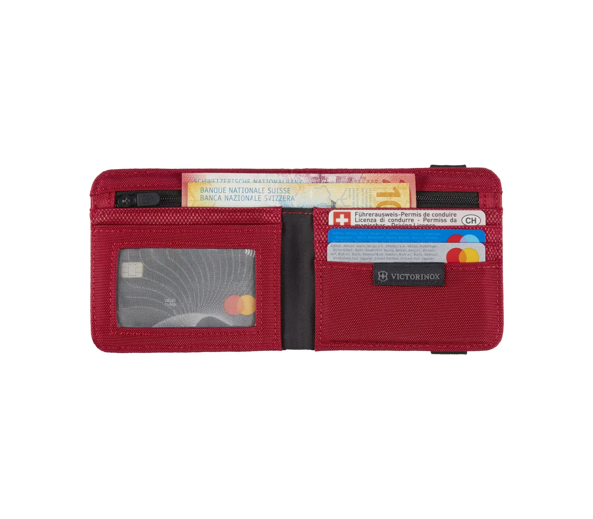 Foto 5 | Billetera Victorinox  Bifold Travel Ext De Nylon Protección Rfid Con Banda Elástica