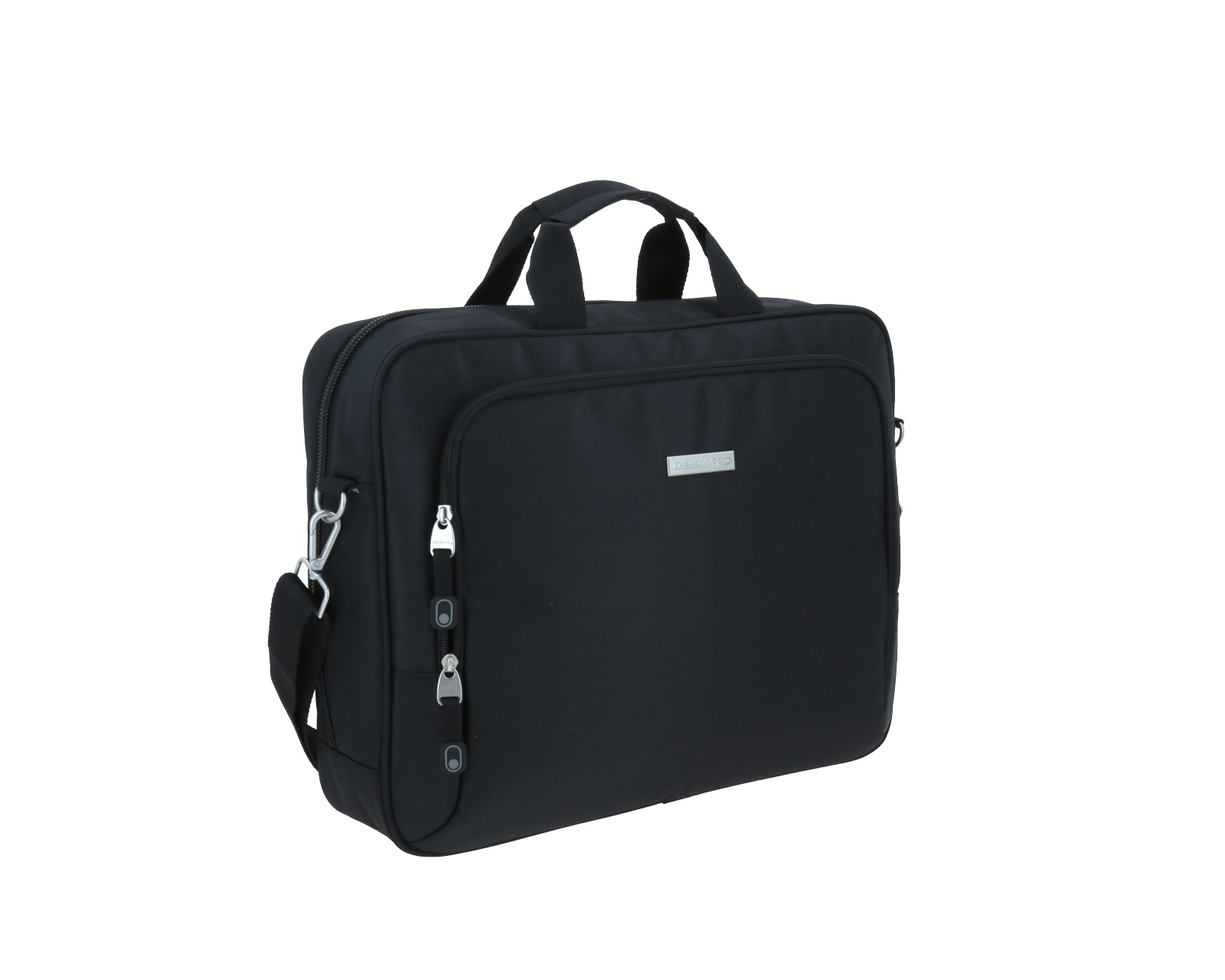 Foto 7 pulgar | Portafolio Grande Chenson Pro Para Hombre Kazio Negro Con Porta Laptop De Hasta 15''.