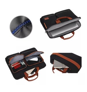 Foto 2 | Maletín Belug Negro Impermeable para Laptopt de 15.6"