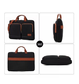 Foto 3 | Maletín Belug Negro Impermeable para Laptopt de 15.6"