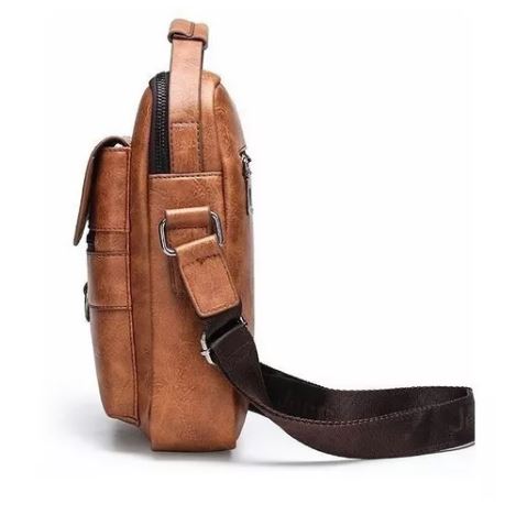 Foto 4 pulgar | Crossbody Wünd de Moda Marrón para Hombres de Negocios