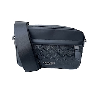 Foto 1 | Bolsa Coach Crossbody Signature Negra