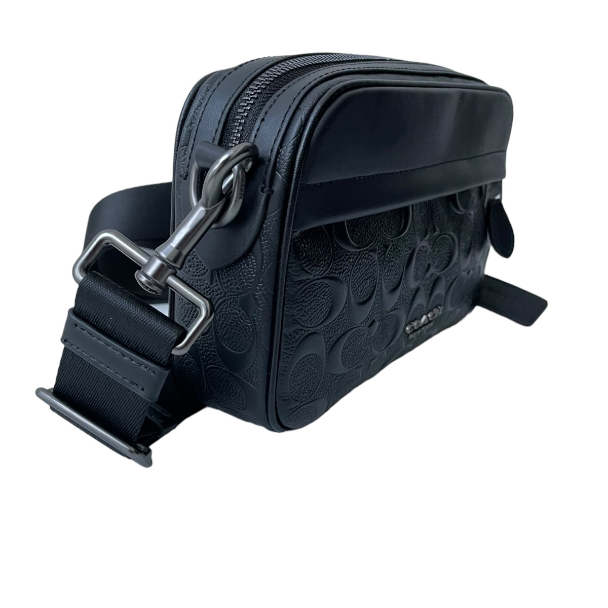 Foto 5 pulgar | Bolsa Coach Crossbody Signature Negra