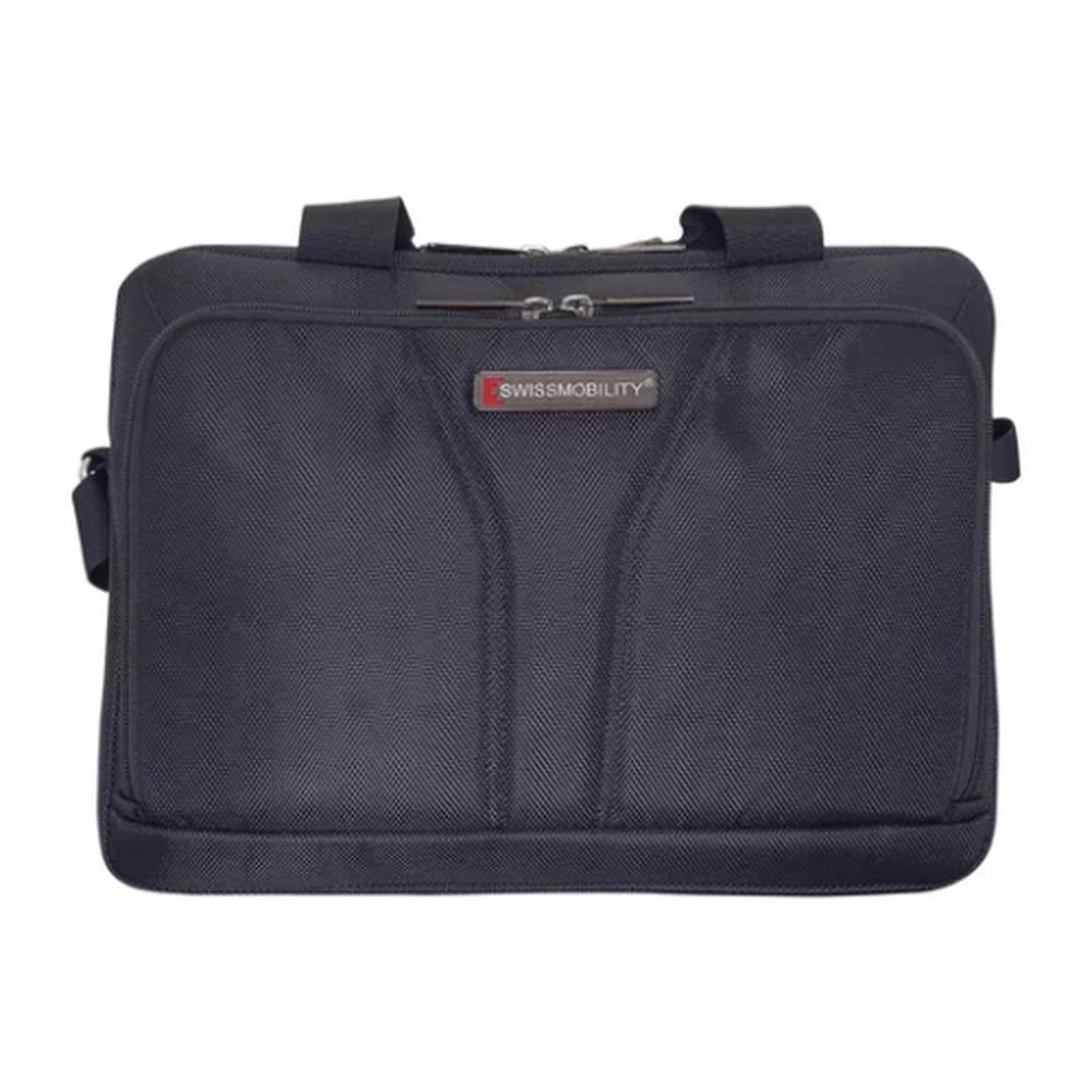 Maletín Swissmobility Para Laptop De 14'', Color Negro Negro