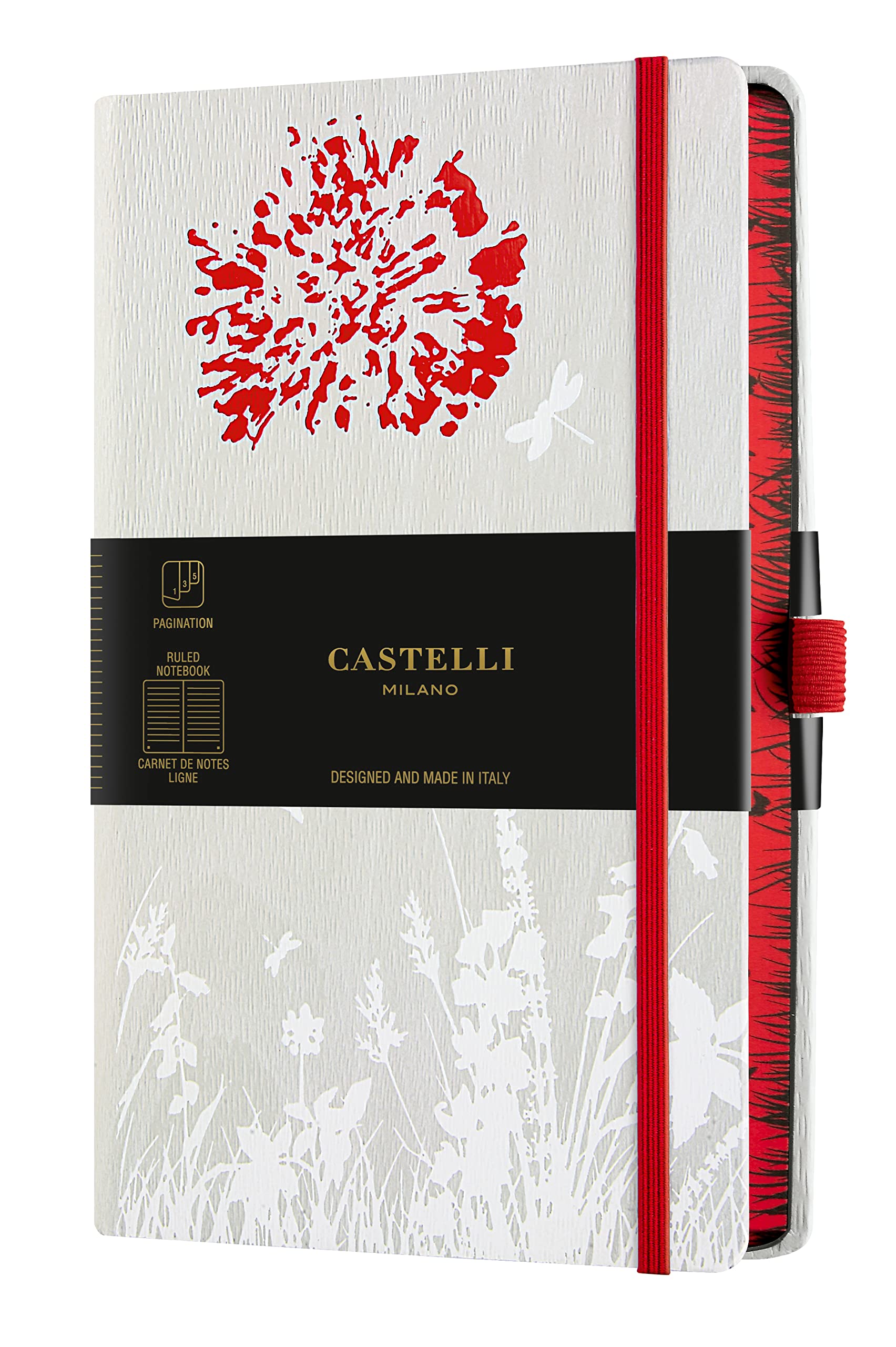 Cuaderno Castelli Milano Forestry Dandelion 13x21 Cm 240 Páginas - Venta Internacional.