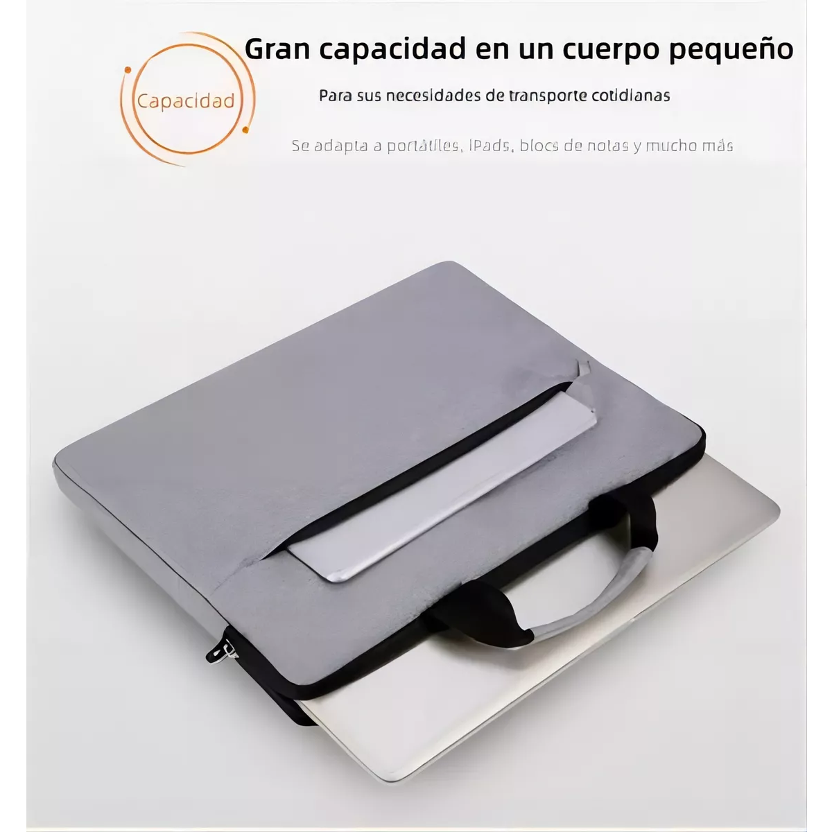 Foto 4 pulgar | Funda De Laptop 15.6 In Portátil E Impermeable Contra Golpes Eo Safe Imports Esi-18213 Gris