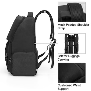 Foto 4 | Mochila de Viaje Trunab Compatible con Xbox Series X Negra - Venta Internacional