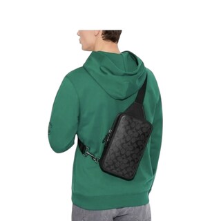 Foto 4 | Crossbody Para Hombre Coach Signature Canvas Sullivan