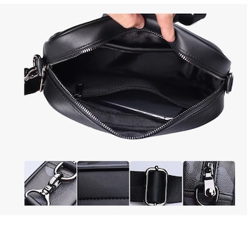 Foto 5 | Bolsas Xtellar Para Hombre Bandolera Crossbody Casual Moda Maletin
