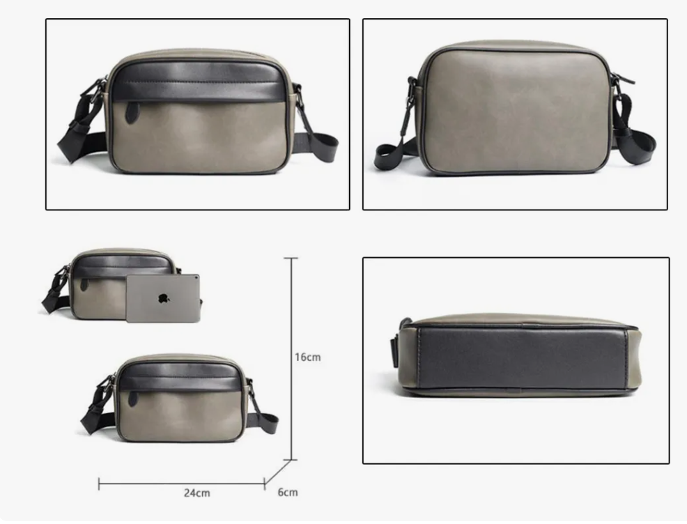 Foto 4 pulgar | Bolsa Xtellar Bandolera Hombre Moda Crossbody Alta Calidad