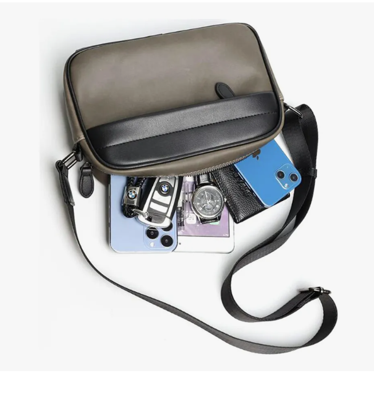 Foto 6 pulgar | Bolsa Xtellar Bandolera Hombre Moda Crossbody Alta Calidad