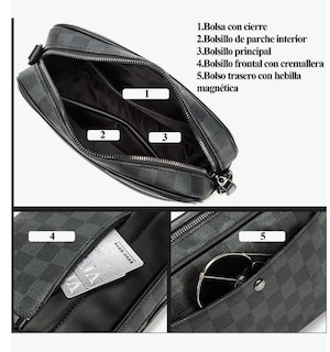 Foto 2 | Bolsa Xtellar Bandolera -0096 Color Negro