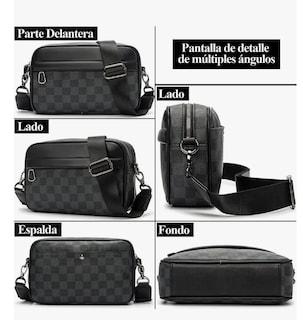 Foto 3 | Bolsa Xtellar Bandolera -0096 Color Negro