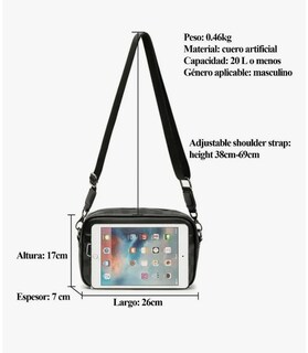Foto 4 | Bolsa Xtellar Bandolera -0096 Color Negro