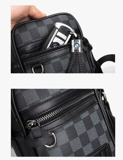 Foto 5 | Bolso Xtellar Para Hombre Crossbody Bandolera Maletin Moda Casual