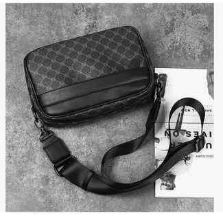 Foto 3 | Bandolera Xtellar De Cuero De Los Hombres Bandolera De Hombro