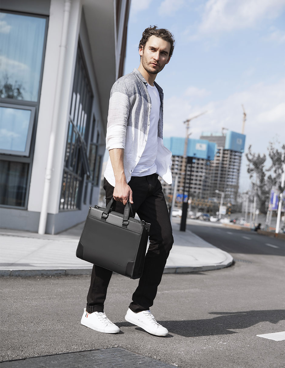 Foto 2 | Maletín Marca Mark Ryden Modelo 8003 Color Negro Compatible Con  Laptop De 15.6” Repelente Al Agua