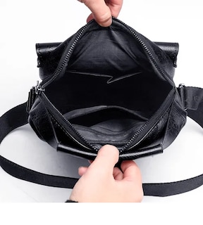 Foto 3 | Bolso Xtellar Hombre Mujer Maletin Bandoleras Y Billetera Kit 5pzs