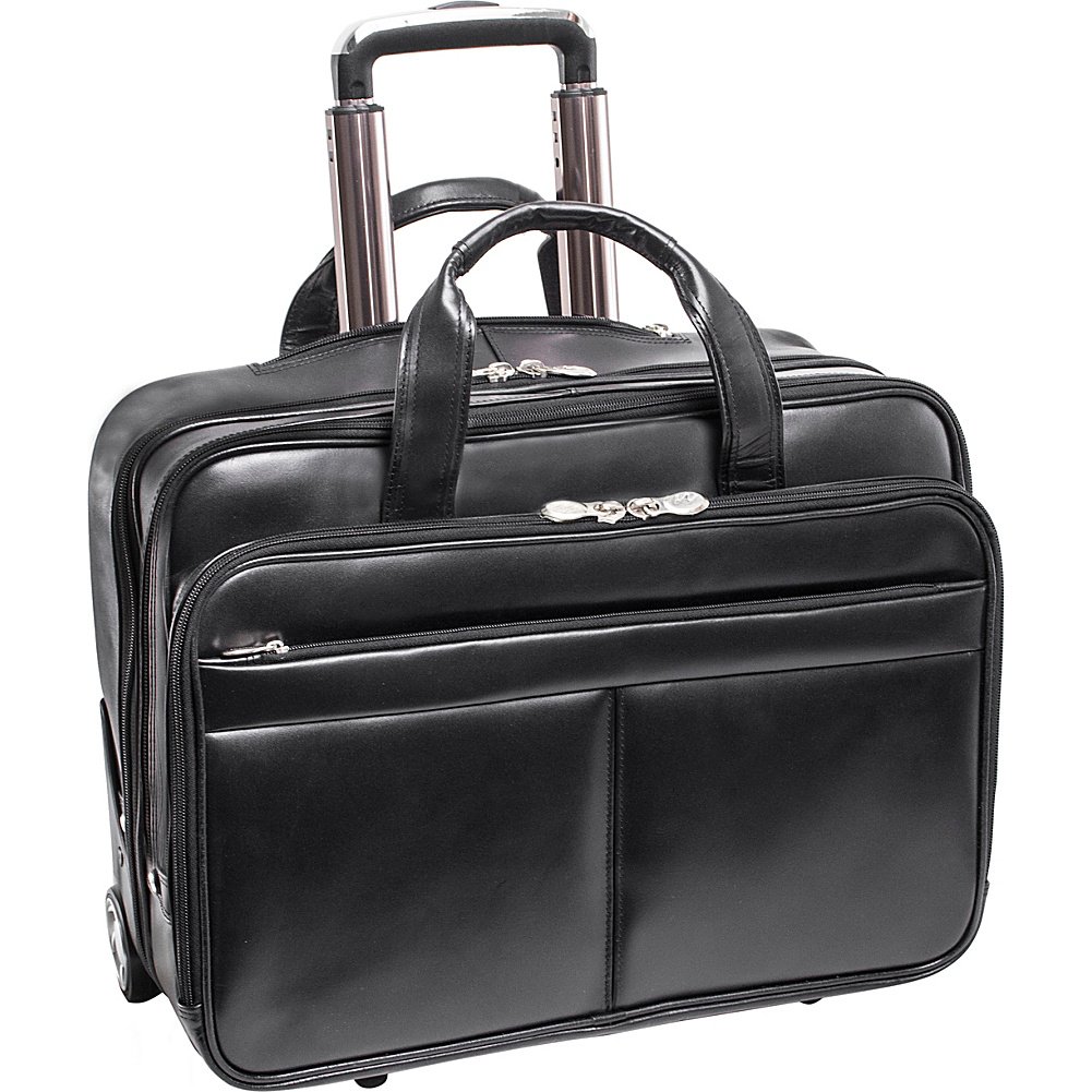 Foto 1 | Maletín Con Ruedas Para Portátil Mcklein Bowery De Cuero 15'' Negro - Venta Internacional.