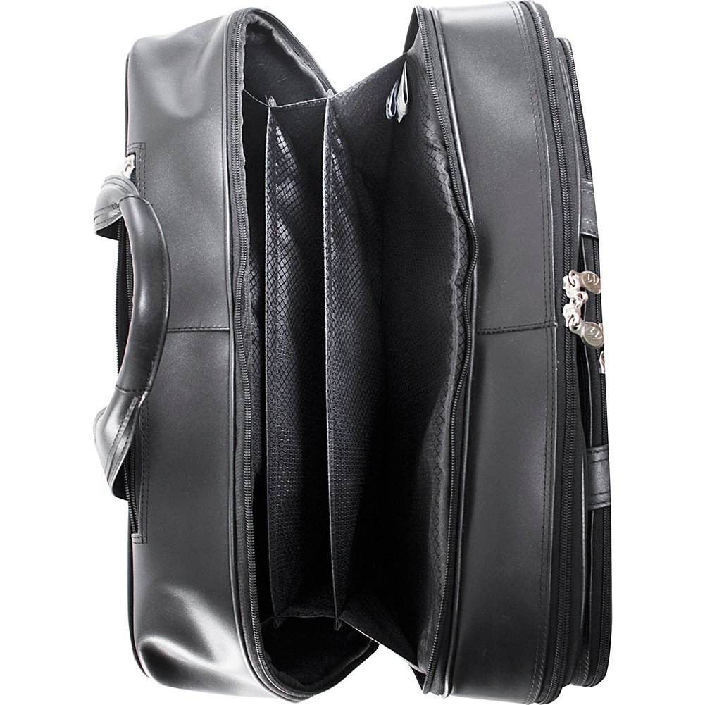 Foto 3 pulgar | Maletín Con Ruedas Para Portátil Mcklein Bowery De Cuero 15'' Negro - Venta Internacional.