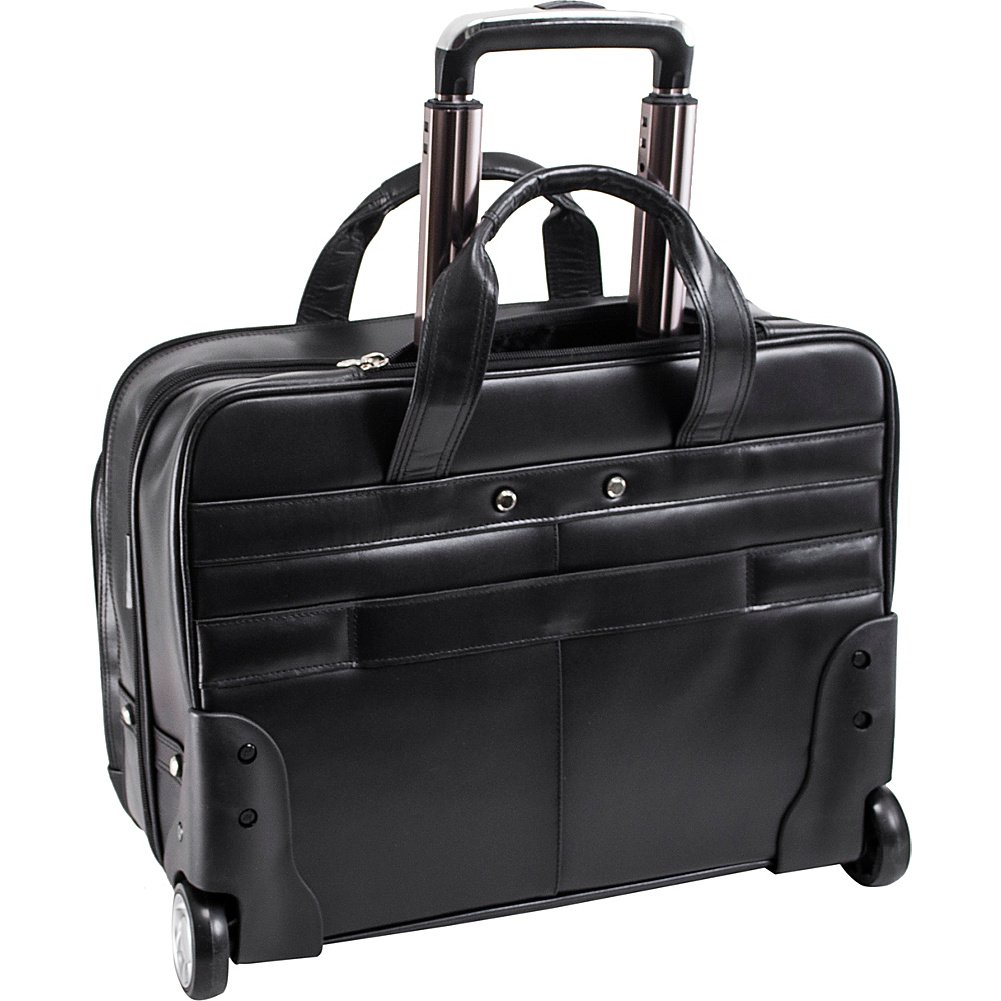 Foto 5 pulgar | Maletín Con Ruedas Para Portátil Mcklein Bowery De Cuero 15'' Negro - Venta Internacional.
