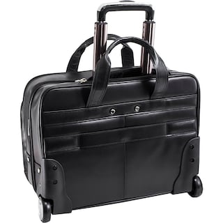 Foto 4 | Maletín Con Ruedas Para Portátil Mcklein Bowery De Cuero 15'' Negro - Venta Internacional.