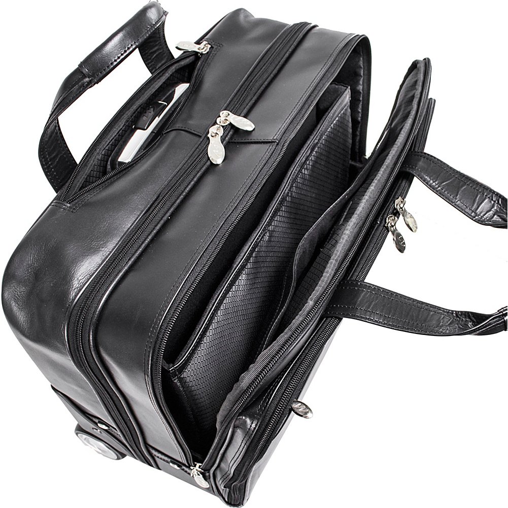 Foto 6 pulgar | Maletín Con Ruedas Para Portátil Mcklein Bowery De Cuero 15'' Negro - Venta Internacional.