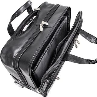 Foto 5 | Maletín Con Ruedas Para Portátil Mcklein Bowery De Cuero 15'' Negro - Venta Internacional.
