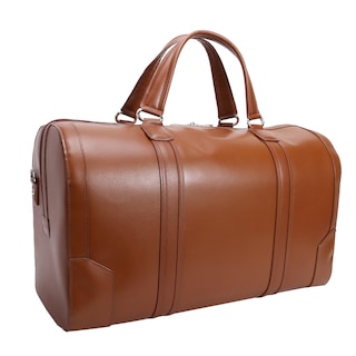 Foto 1 | Bolsa De Viaje Mcklein Kinzie De Piel, 20 Cm, Color Marrón - Venta Internacional.