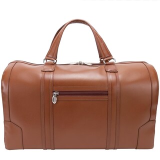 Foto 5 | Bolsa De Viaje Mcklein Kinzie De Piel, 20 Cm, Color Marrón - Venta Internacional.